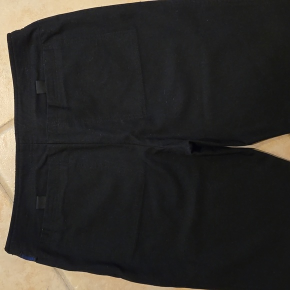 Vintage authentic Versace Side zip tapered black Pants made Italy - Picture 8 of 11